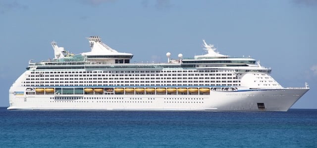 Adventure of the Seas at sea Royal Caribbean