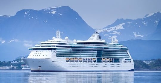 Radiance of the Seas Royal caribbean in Alaska