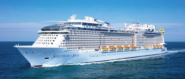 Nauticexpo Spectrum of the Seas Royal Caribbean cruise line at sea
