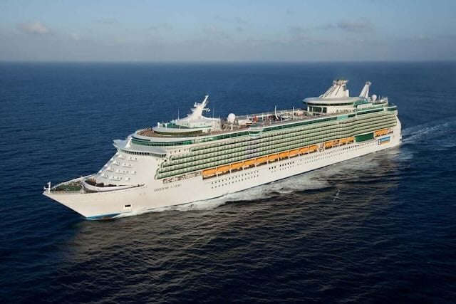 freedom of the seas in the ocean