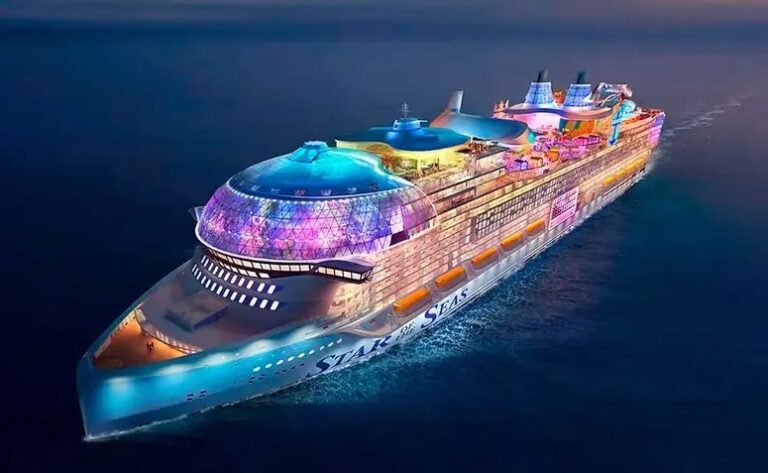 Royal Caribbean Ships by Age, star of the seas
