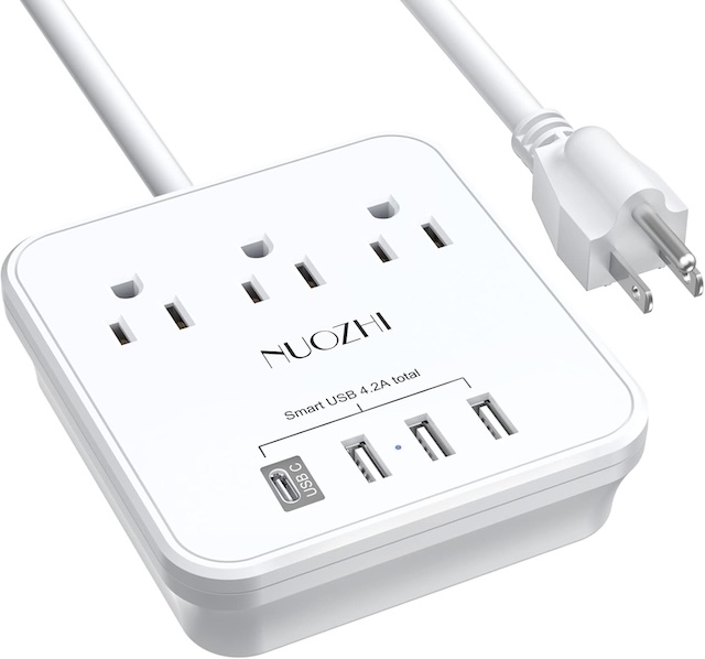 6 foot power strip 3 outlets for cruising its needed packing checklist