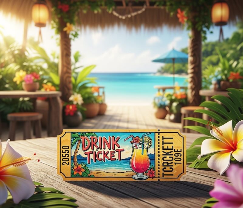 Combo Package with Drink Ticket for Royal Beach Club Paradise Island