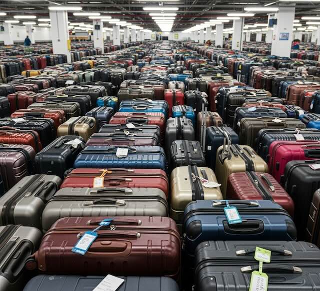 Forgetting Your Luggage Group and Tag Color on a cruise ship