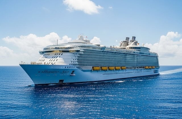 Harmony of the Seas review in the ocean