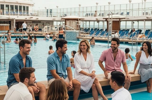 How to meet people on a royal caribbean cruise ship