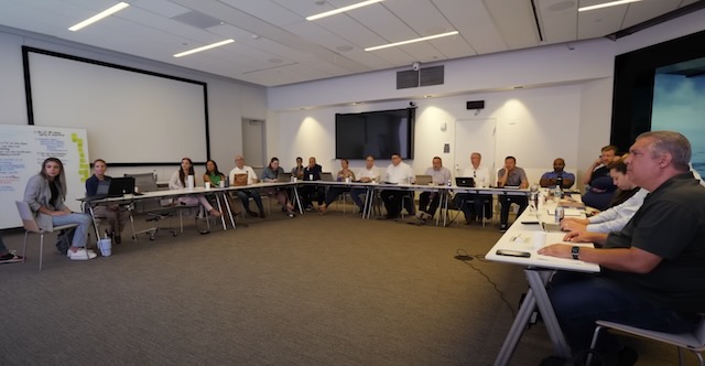 It All Begins with a Bold Idea royal caribbean staff meeting room