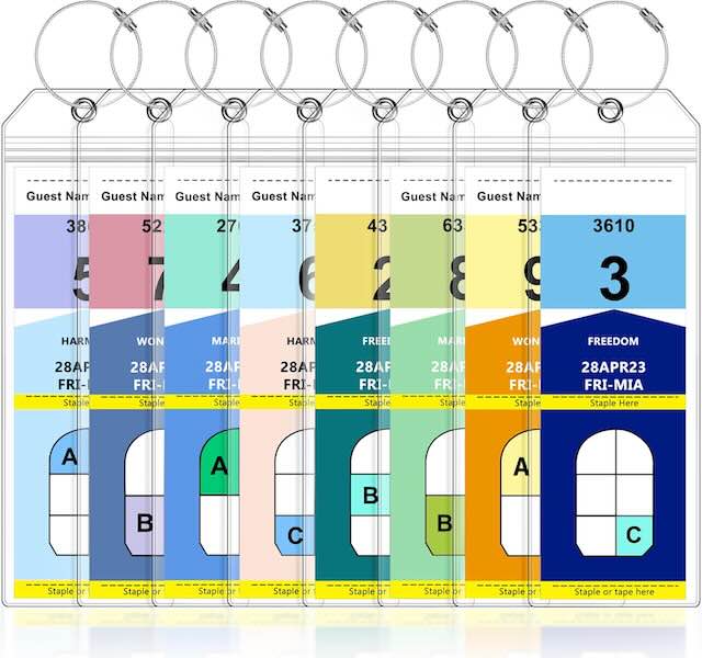 Luggage Tag protector cruise packing list