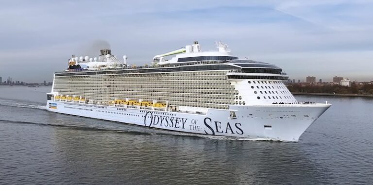 Odyssey of the Seas drone footage - Royal Caribbean