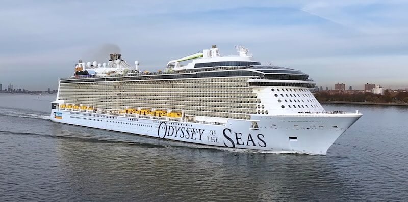 Odyssey of the Seas drone footage - Royal Caribbean