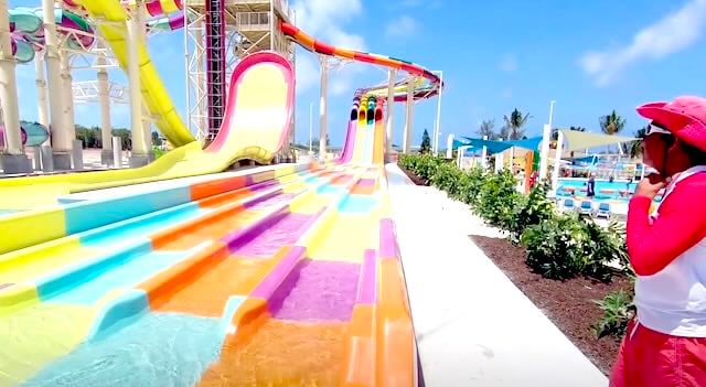 Splash Summit – CocoCay 4 slide racer body water slider royal caribbean