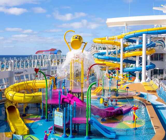 Splashaway Bay Slides royal caribbean slides for kids
