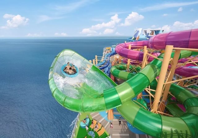 Storm Surge category 6 icon of the seas royal caribbean water slide