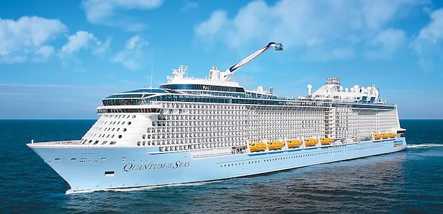 quantum of the seas royal caribbean cruise line water slide guide