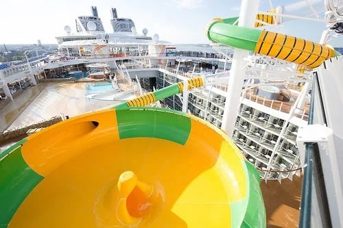 supercell water slide royal caribbean cruise
