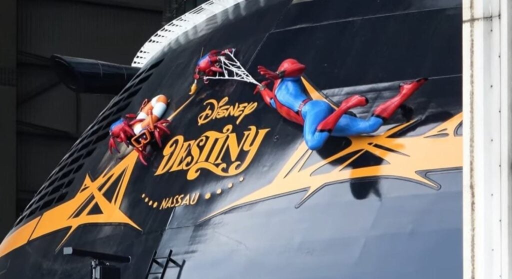 Marvel character, Spider-Man on Disney Destiny