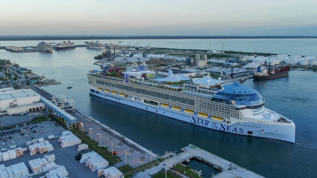 Star of the Seas Arrives in Florida for Grand Caribbean Debut