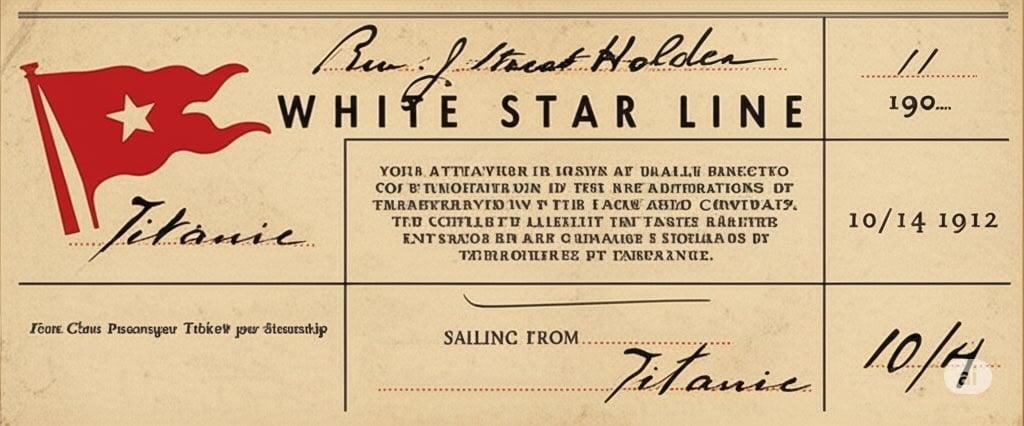 Titanic Ticket