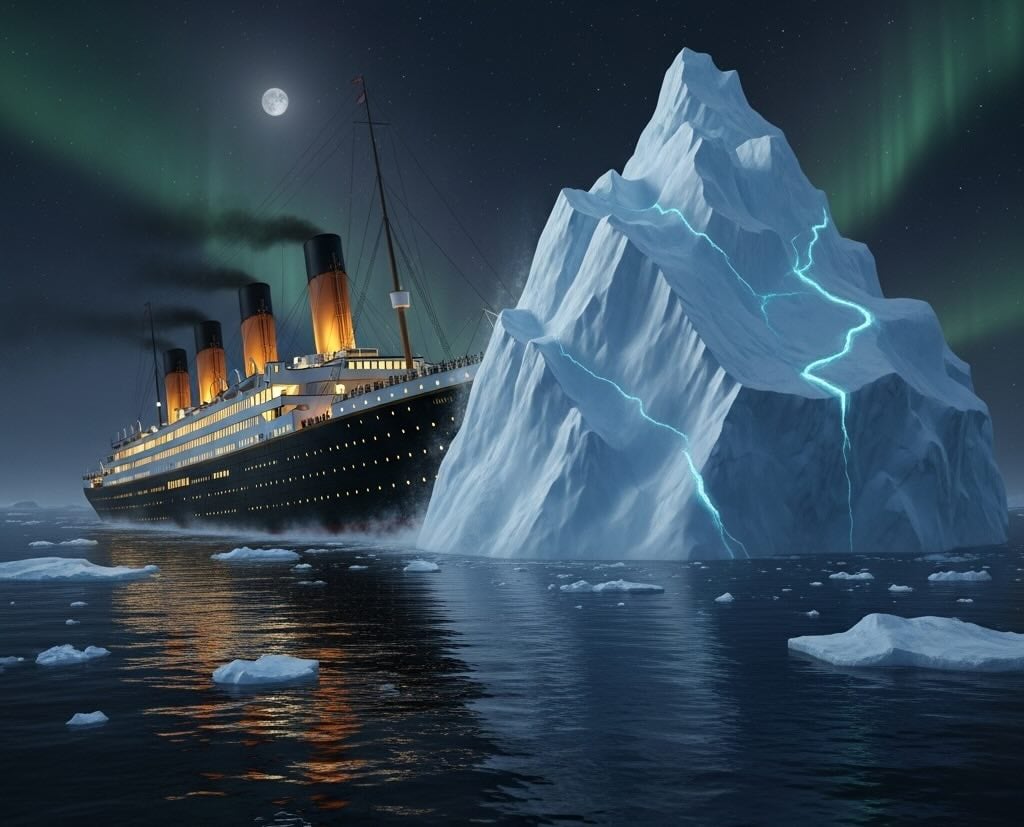 Where the Titanic Sank