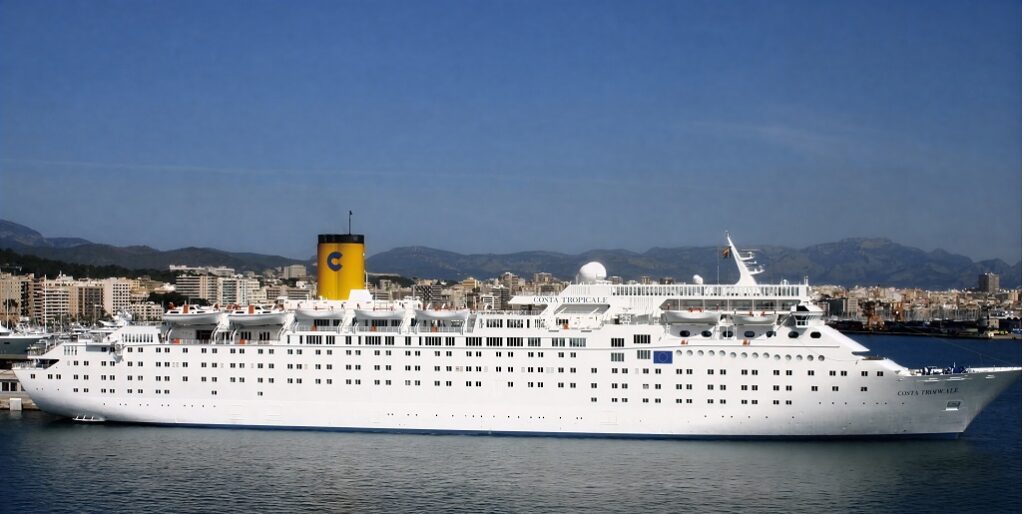 Vintage Carnival Tropicale — the Excel-class Carnival Tropicale 2028 will be the new version of this ship