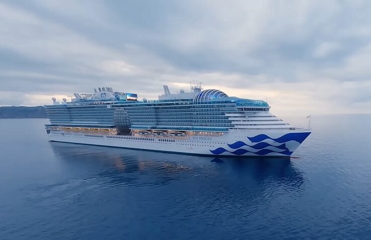 Sphere-class cruise ship princess grand exterior