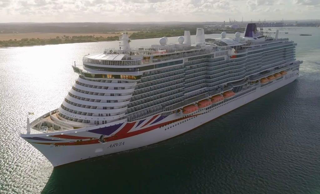 Arvia, one of the largest cruise ships in the world