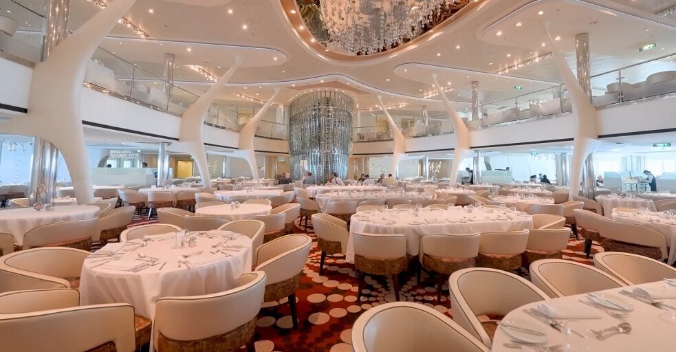 Celebrity Equinox review: Celebrity Equinox dining area