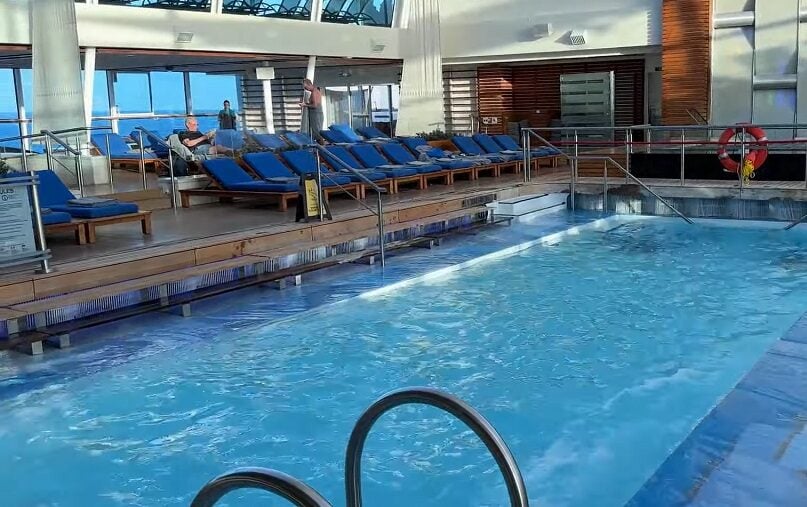 Celebrity Solstice review: Celebrity Solstice Solarium Pool