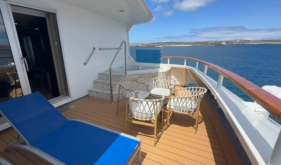 Celebrity Xpedition review: Celebrity Xpedition oceanview balcony view