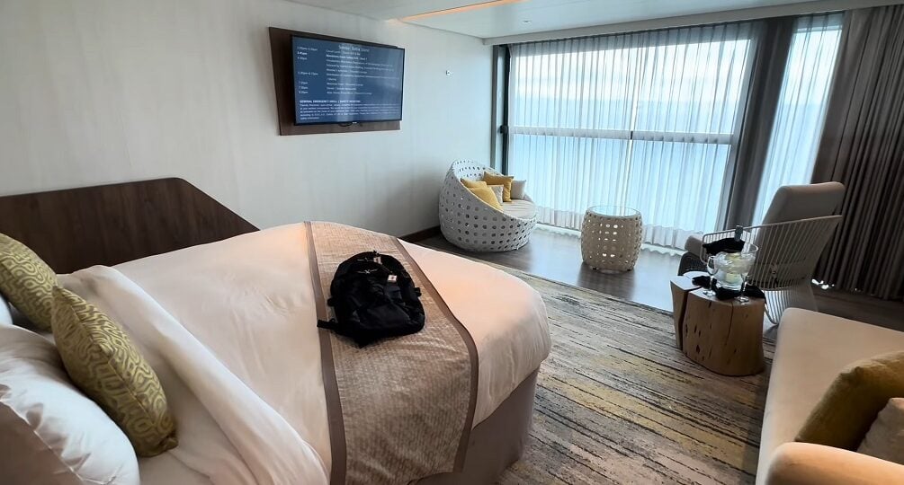 Celebrity Flora Review: Celebrity Flora cabin interior