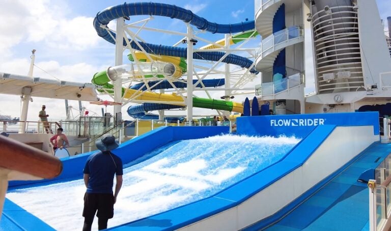 Things to do on Freedom of the Seas: flowrider water activity