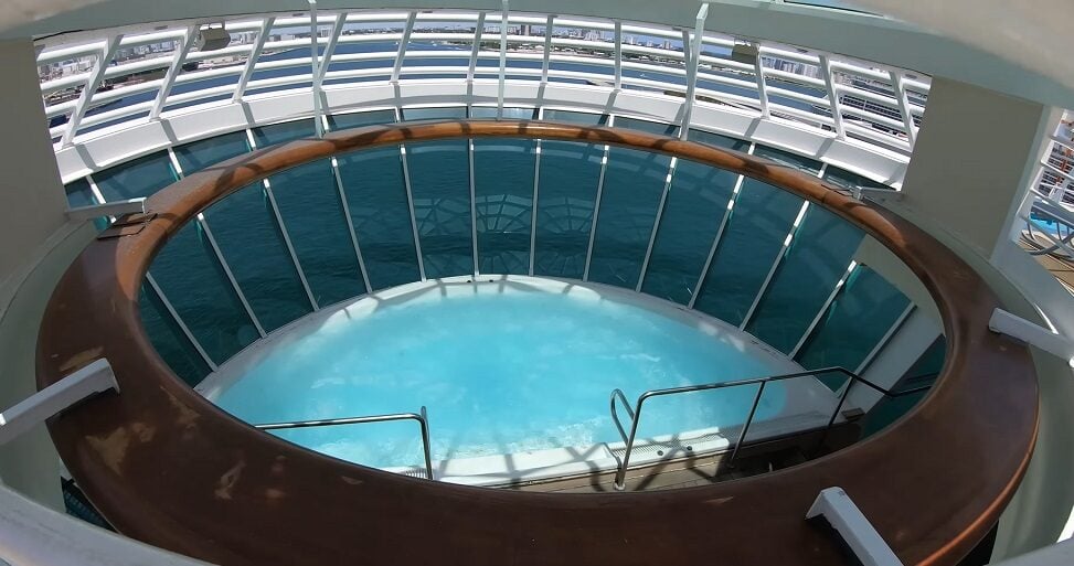 Things to Do on liberty of the Seas: Liberty od the Seas Solarium pool for adults
