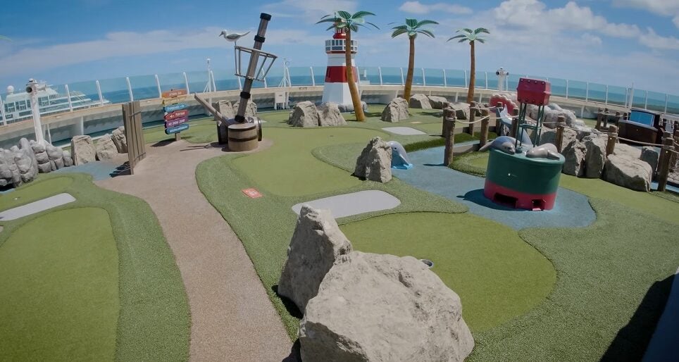 Things to Do on Liberty of the Seas: Liberty of the Seas Mini Golf Area