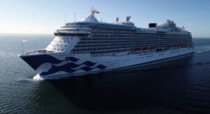 Majestic Princess Review: Majestic princess exterior view