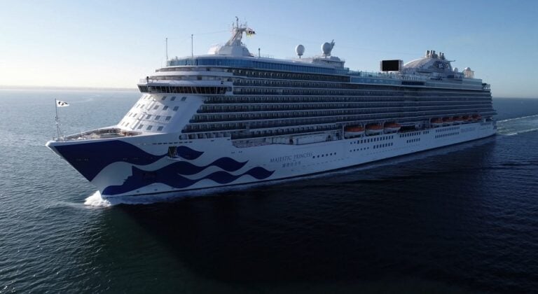 Majestic Princess Review: Majestic princess exterior view