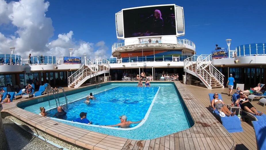 Sky Princess Review: Princess Sky Princess Pool Deck