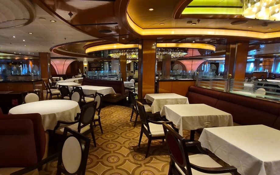Royal princess review: Royal Princess Concerto Dining room