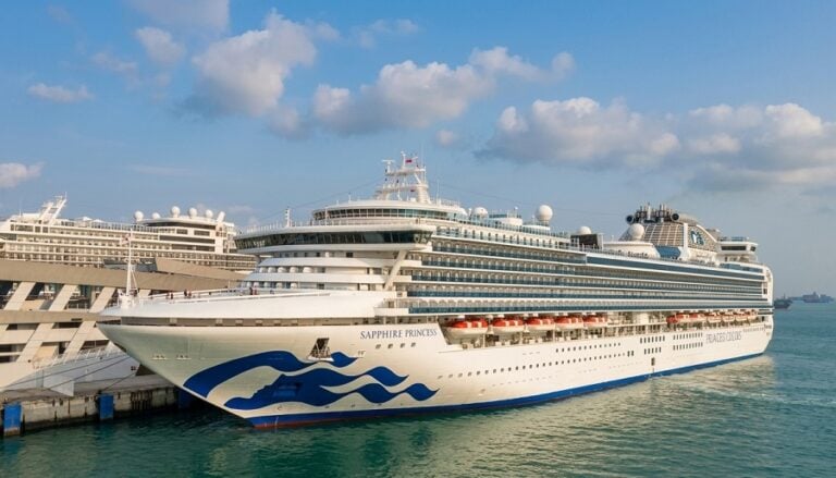 Sapphire Princess Review: Sapphire Princess exterior