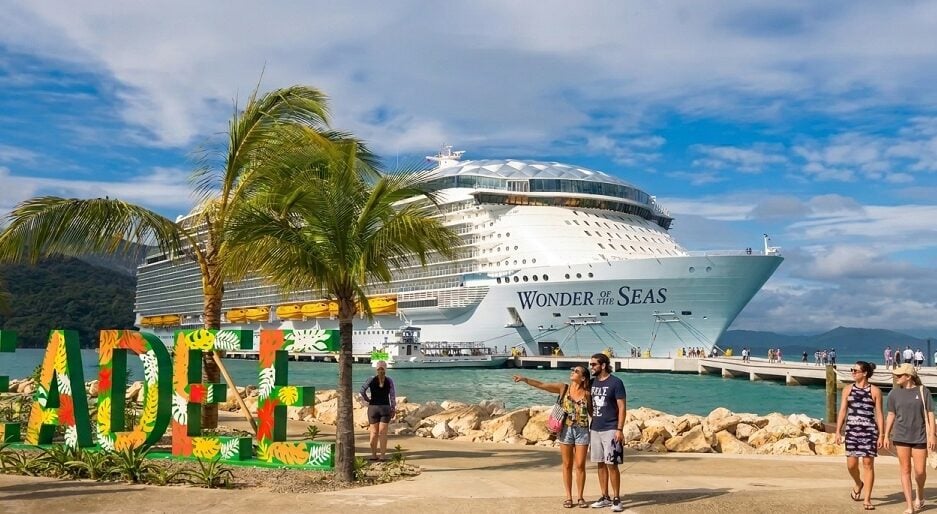 Labadee Haiti Cruises: Woner of the seas at Labadee Haiti Cruise port