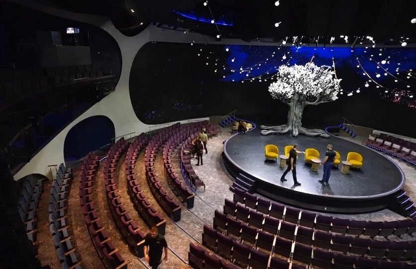 celebrity apex review: celebrity apex auditorium and production show area