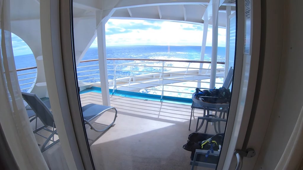liberty of the seas balcony cabins guide: liberty of the seas ocean view from aft balcony cabin