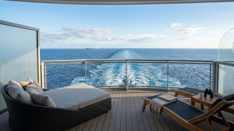 Cruise ship secrets - AFT Balcony cabin ocean view