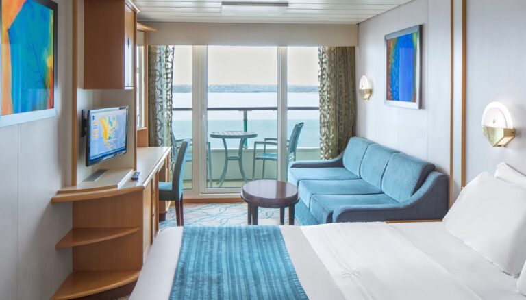 Balcony Cabin - Balcony Cabin on a cruise ship