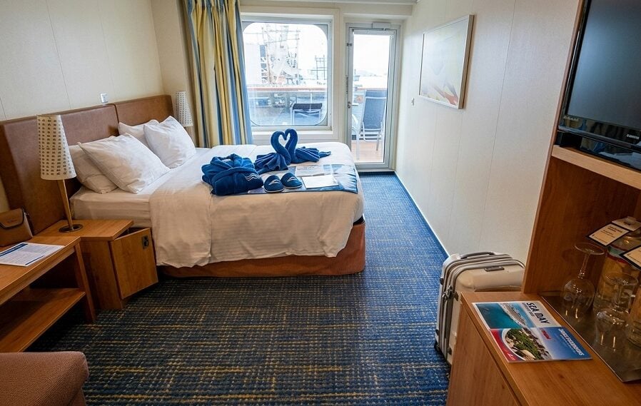 Carnival Breeze Review: Carnival Breeze Balcony Cabin Interior