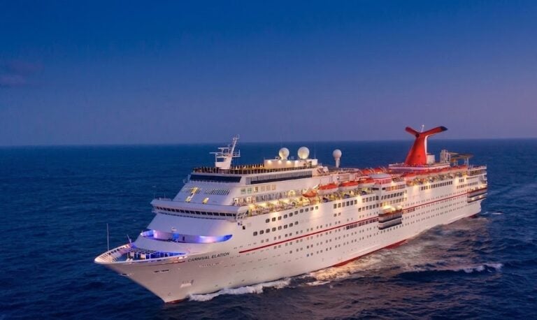 Carnival Elation Review: Carnival Elation Cruise Ship View
