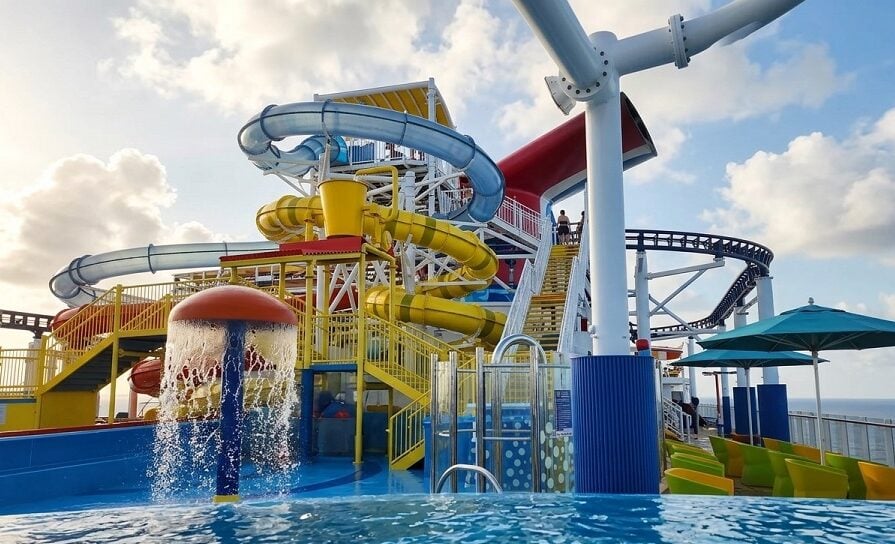 Carnival Jubilee Review: Carnival Jubilee Bolt Slide Area