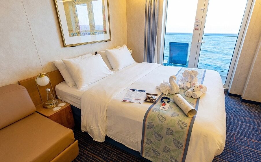 Carnival Legend Review: Carnival Legend Ocean View Cabin Interior
