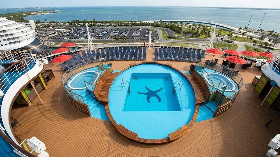 Carnival Magic Review: Carnival Magic Tides Pool View