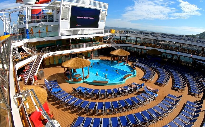 Carnival Panorama Review: Carnival Panorama Pool Deck