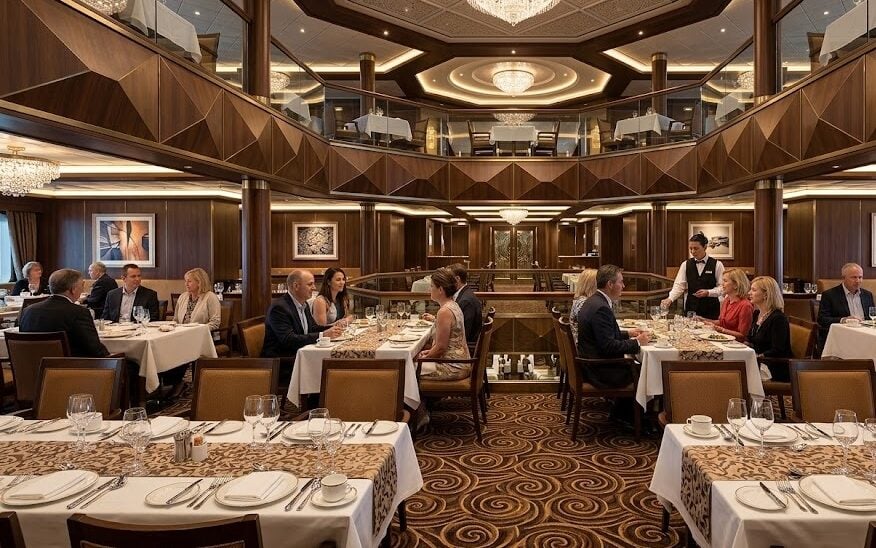 Carnival Spirit Review - Carnival Spirit Dining Area